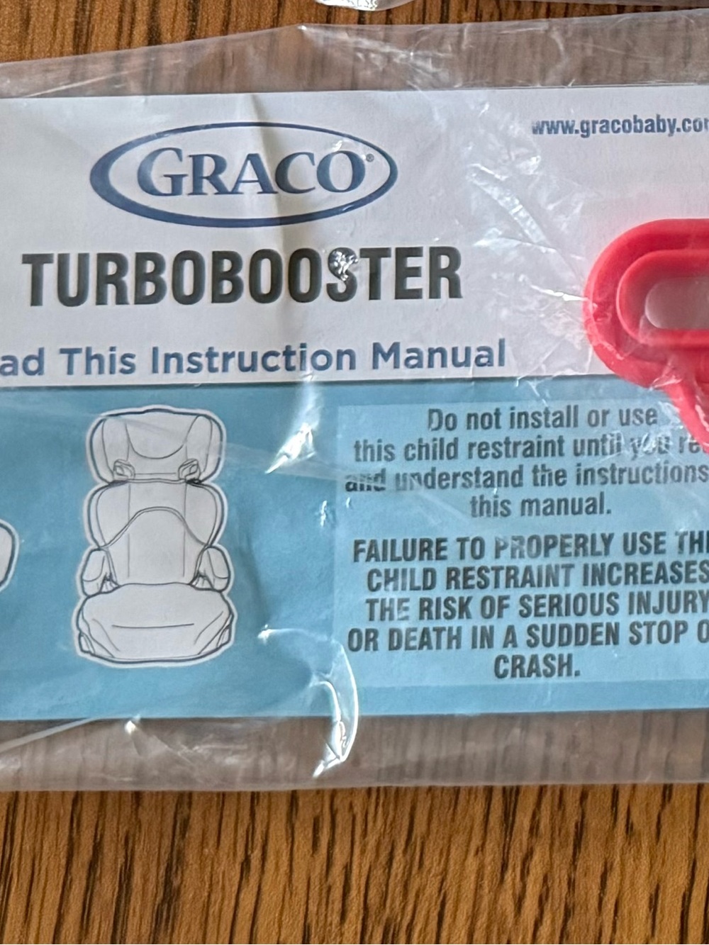 Graco TurboBooster Car Seat Manual & Replacement Part